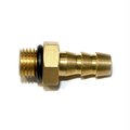 Interstate Pneumatics 3/8 Inch - 24 UNF Male x 1/4 Inch Hose Barb Connector for Inflator Whips, PK 50 FMS64T-50K